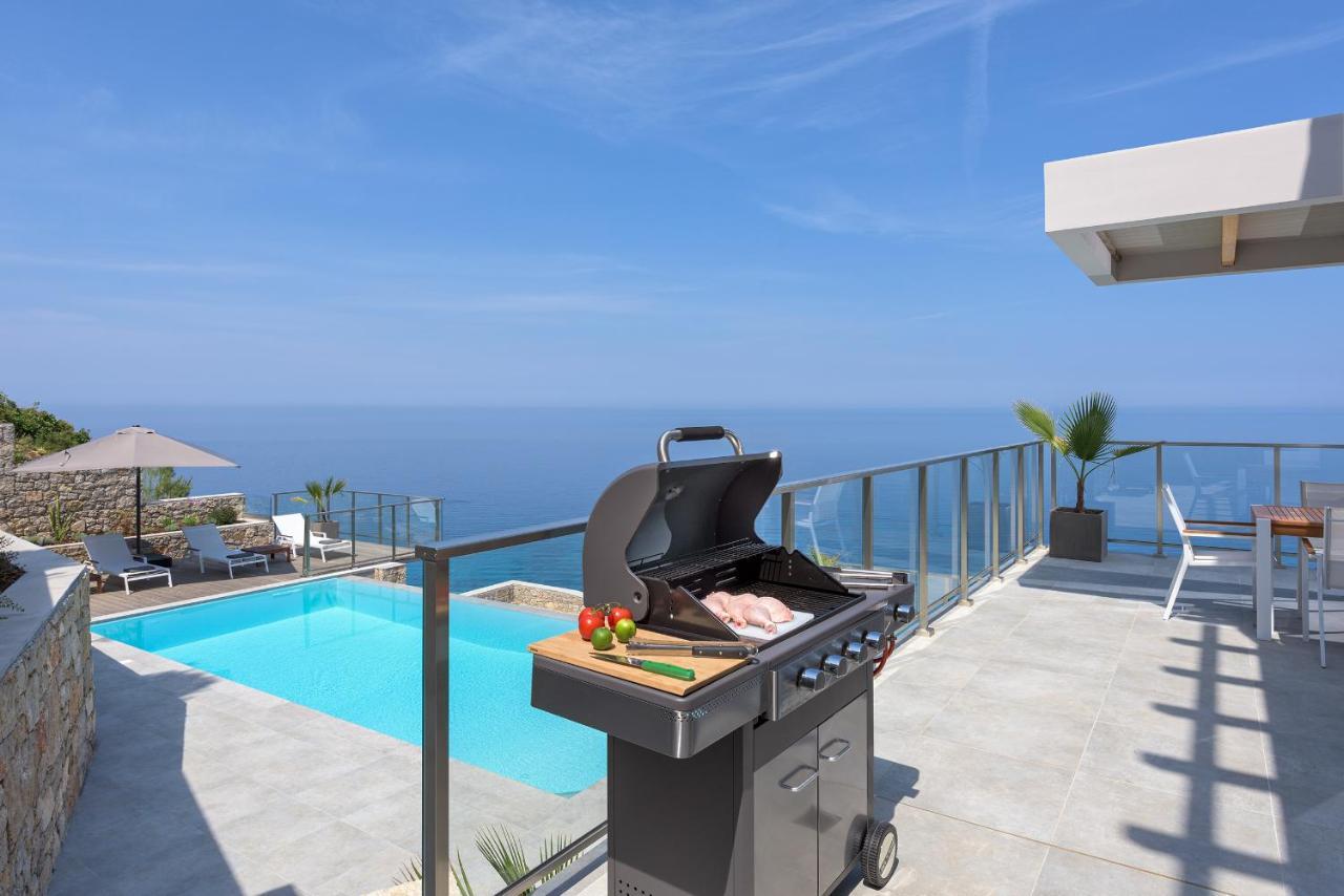 Kathisma Bay Villas - Luxury Villas - Villa Helios Kalamítsi المظهر الخارجي الصورة