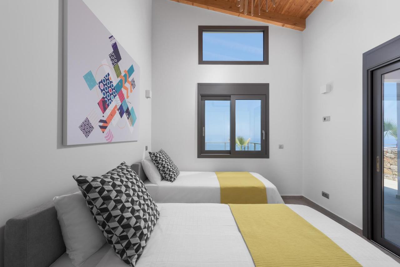 Kathisma Bay Villas - Luxury Villas - Villa Helios Kalamítsi المظهر الخارجي الصورة