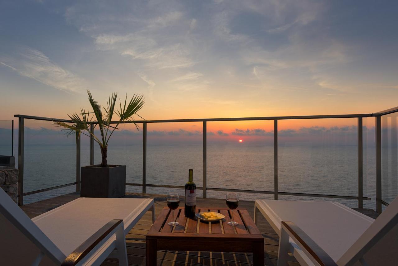 Kathisma Bay Villas - Luxury Villas - Villa Helios Kalamítsi المظهر الخارجي الصورة
