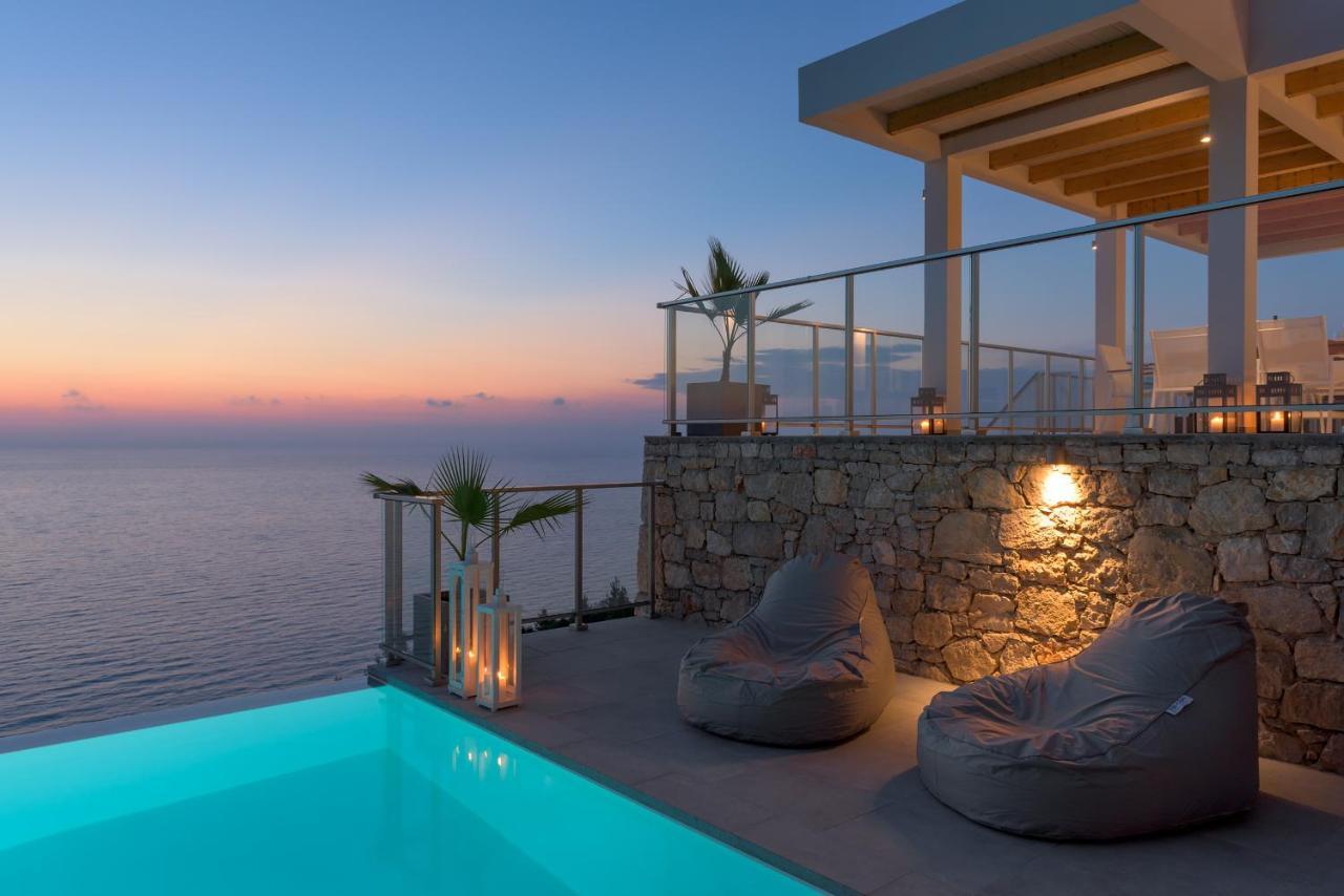Kathisma Bay Villas - Luxury Villas - Villa Helios Kalamítsi المظهر الخارجي الصورة