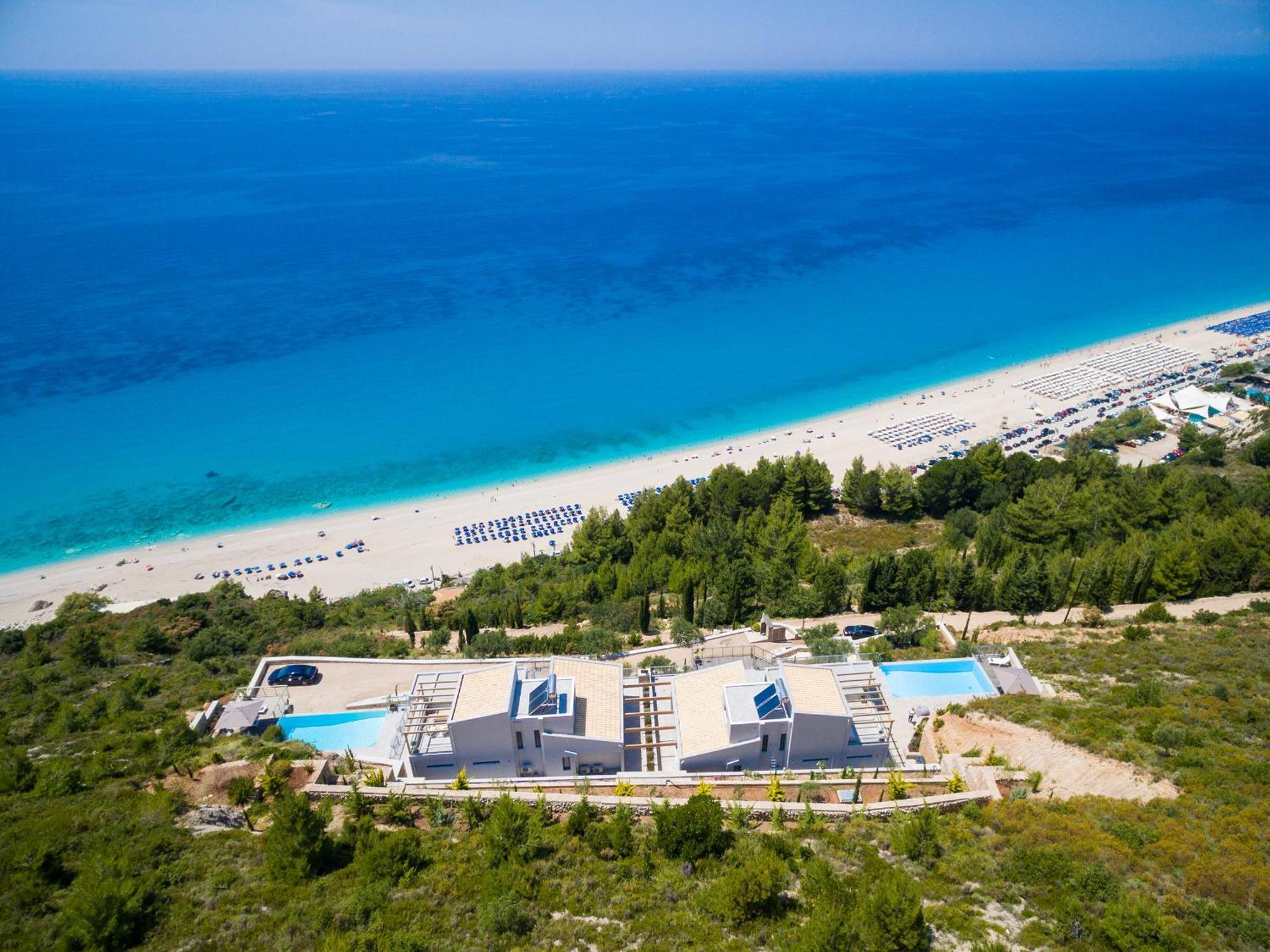 Kathisma Bay Villas - Luxury Villas - Villa Helios Kalamítsi المظهر الخارجي الصورة