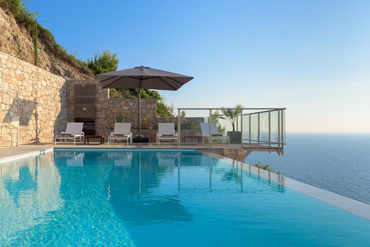 Kathisma Bay Villas - Luxury Villas - Villa Helios Kalamítsi المظهر الخارجي الصورة