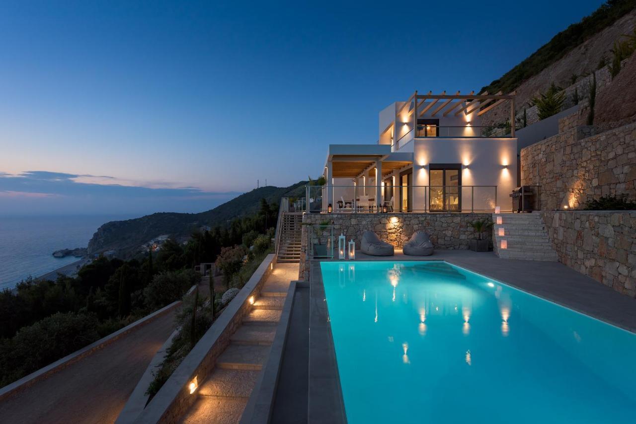 Kathisma Bay Villas - Luxury Villas - Villa Helios Kalamítsi المظهر الخارجي الصورة
